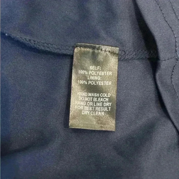 Lulus Reflection Navy Blue Floral Print High-low Dress in size small - Picture 6 of 11